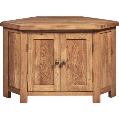 Kingsbury Solid Oak Corner TV Unit